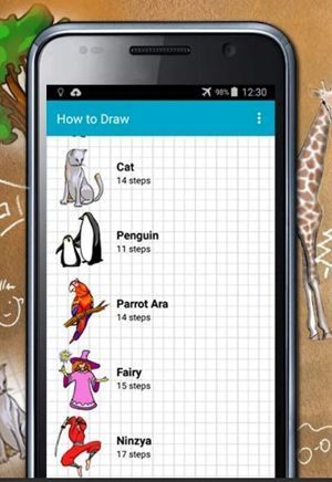 Cómo dibujar app