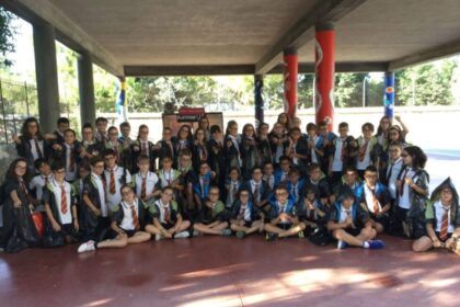 Estudiantes del Colegio Esclavas del Sagrado Corazón de Jesús