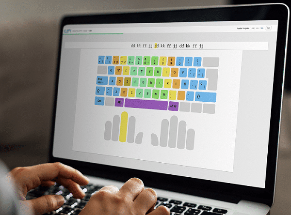 Kluppy, una plataforma para aprende mecanografía