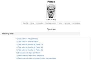 Ejercicios sobre Platón