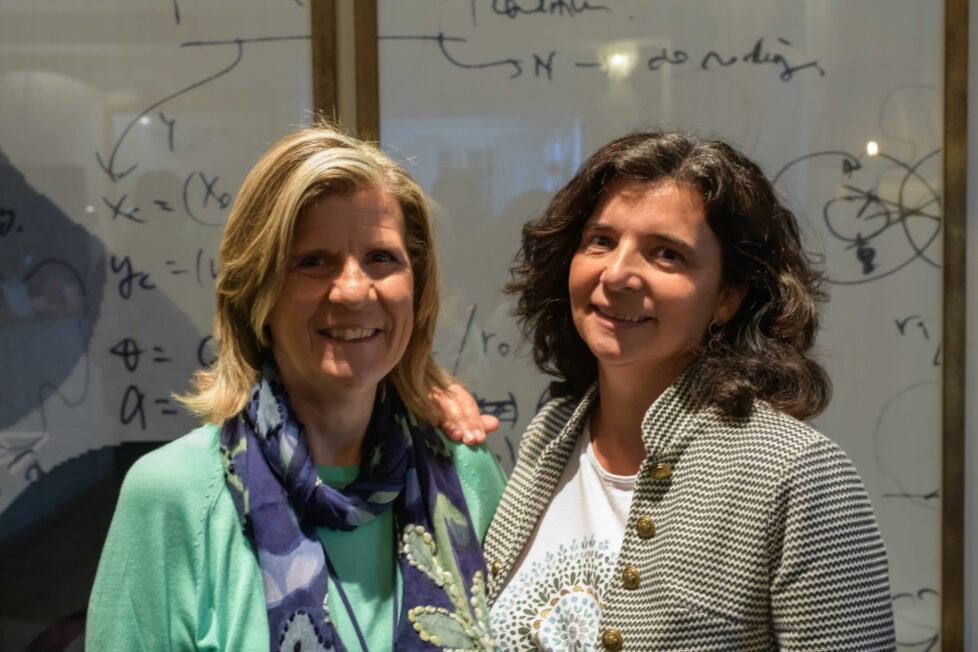 Eva Bach y Montse Jiménez. Padres y madres influencers