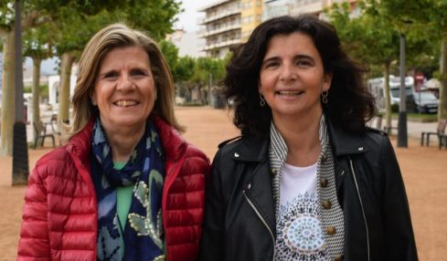 Eva Bach y Montse Jiménez