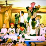 Representación La balsa de la Medusa. Théodore Géricault, 1819