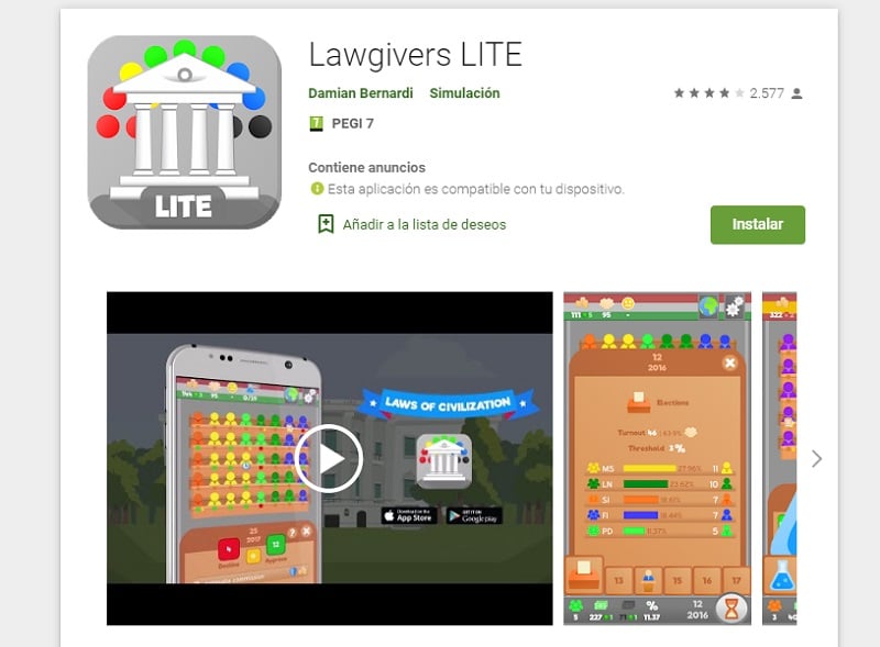 Lawgivers LITE