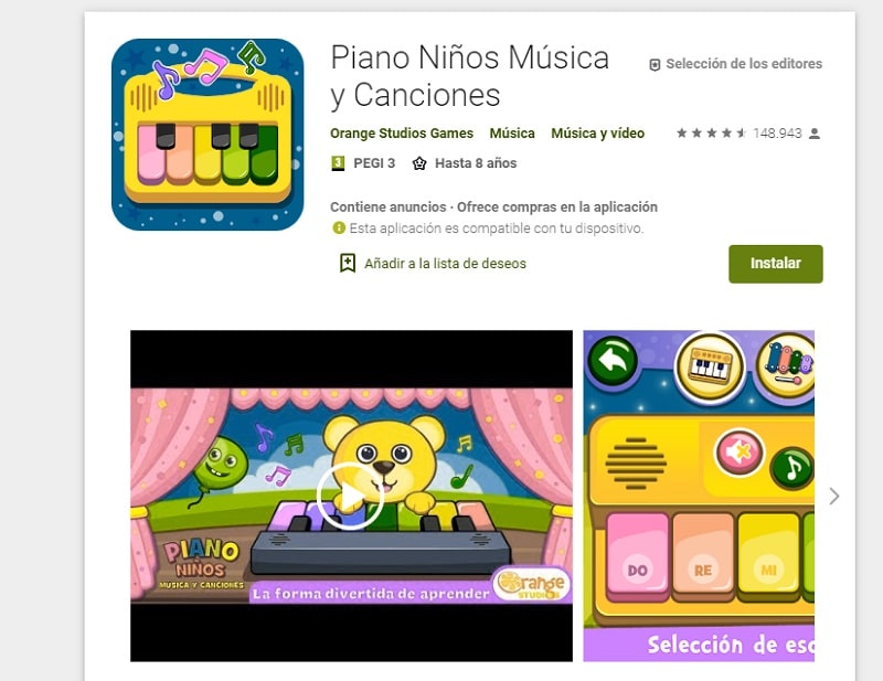 Piano Para Niños 