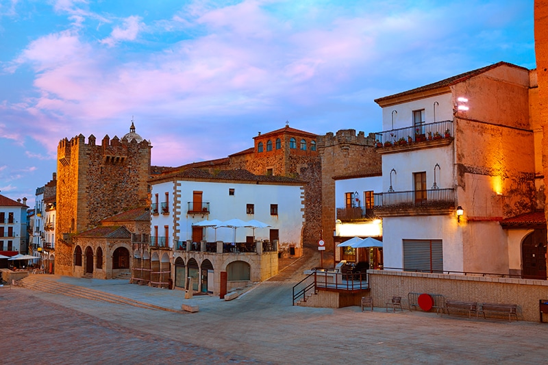 Caceres Plaza Mayor