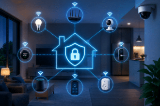 seguridad dispositivos inteligentes hogar