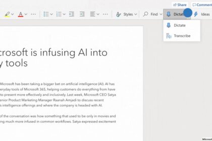 Microsoft transcripción de audio
