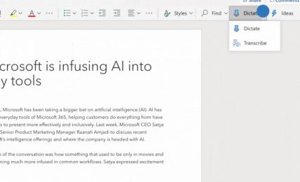 Microsoft transcripción de audio