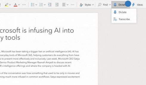 Microsoft transcripción de audio