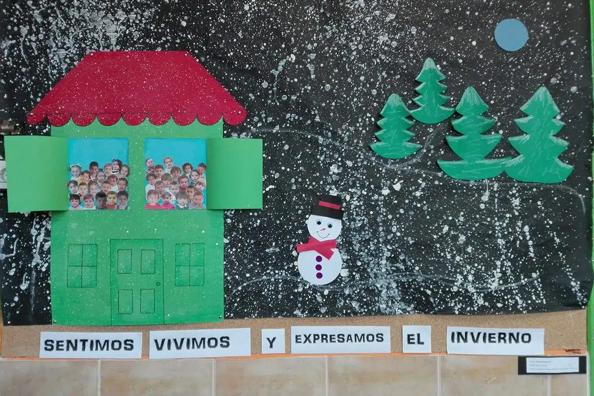 Sentir, vivir y expresar el invierno en aulas de Infantil sentimos, vivimos y expresamos el invierno en el aula de infantil