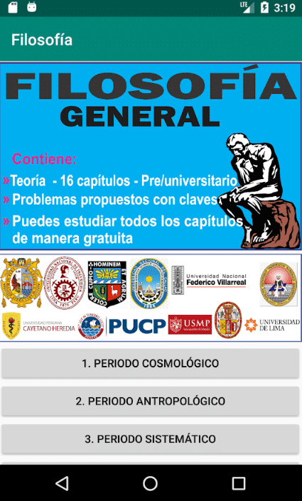 Filosofía Preuniversitario