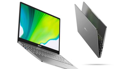 Portátiles ultraligeros acer