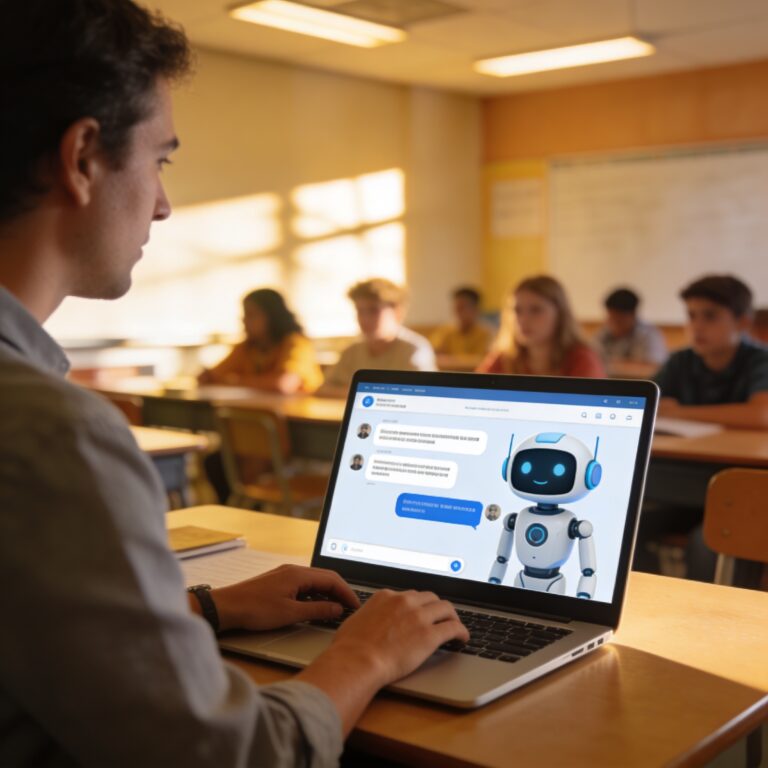 uso correcto de chatbot en el aula