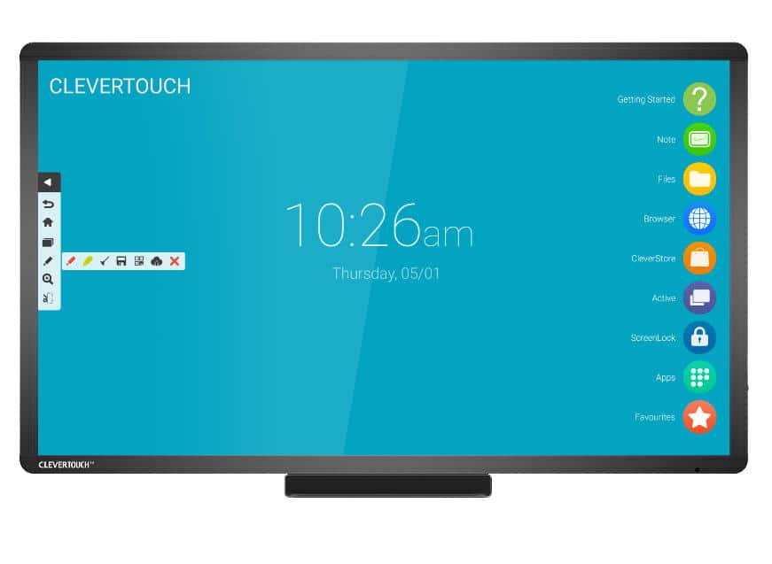 Clevertouch Mejores Monitores Interactivos Para El Aula