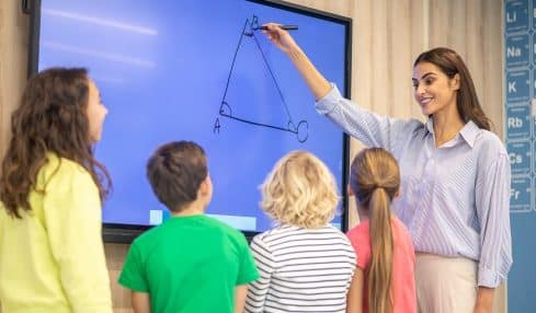 monitores interactivos para el aula