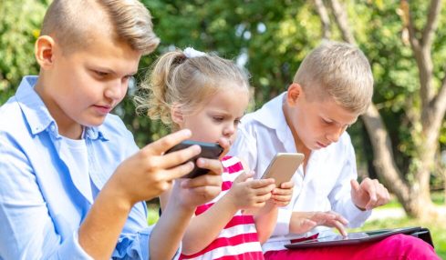 smartphone niños