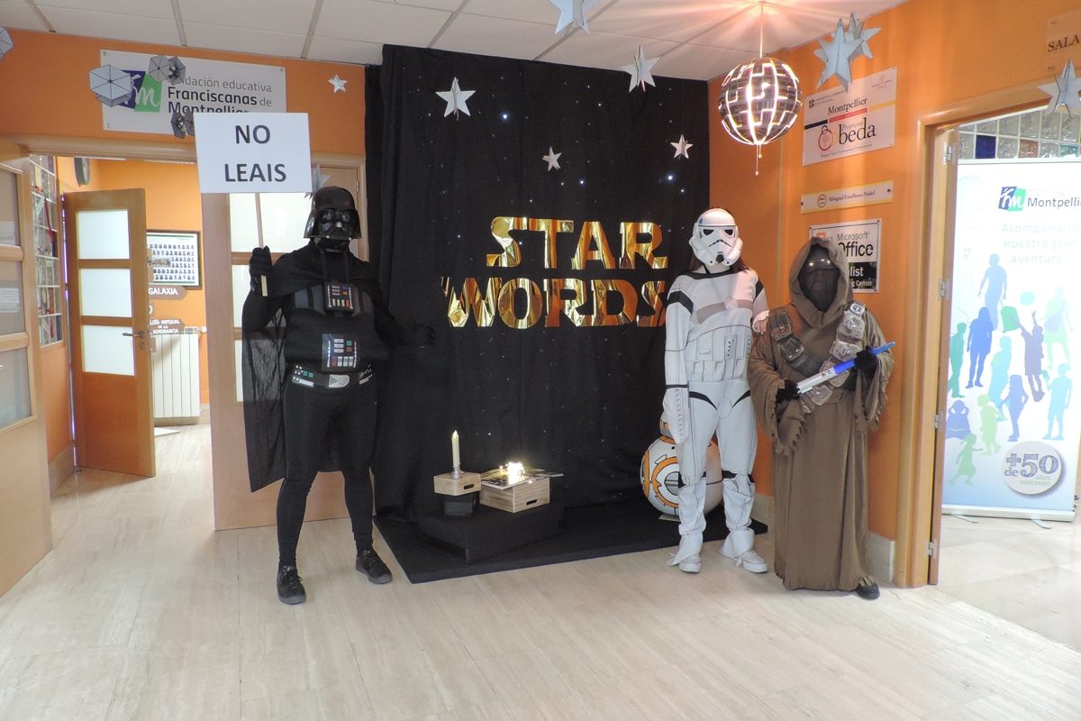 '¡Que la lectura os acompañe!' o cómo fomentar la lectura con Star Wars Star Words