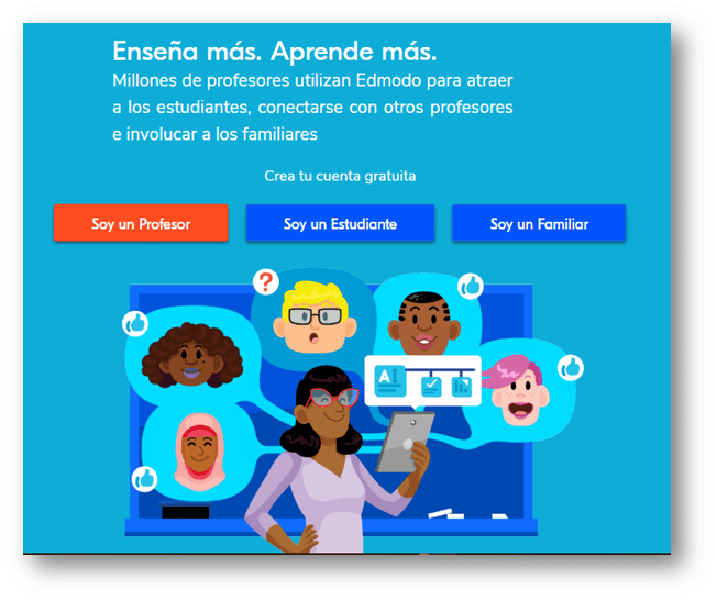 Edmodo app docentes