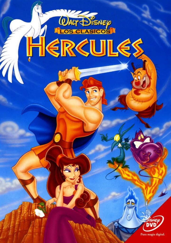 Hércules disney  películas de Cultura Clásica