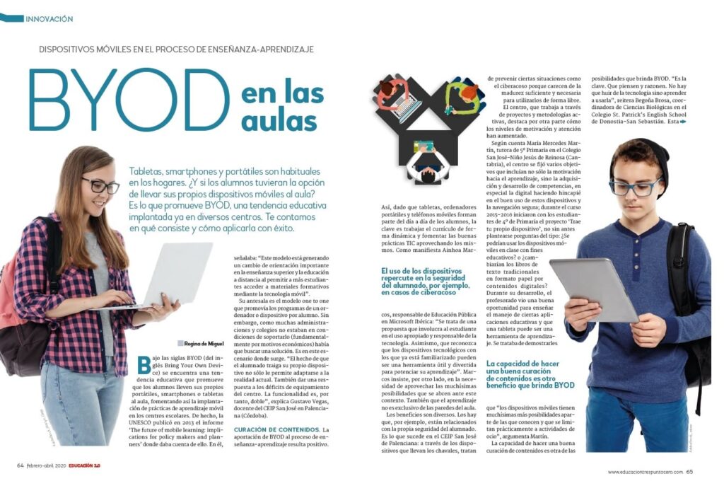 Innovación: Byod En Las Aulas