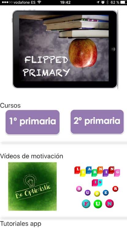 Flipped Primary para docentes, familias y estudiants