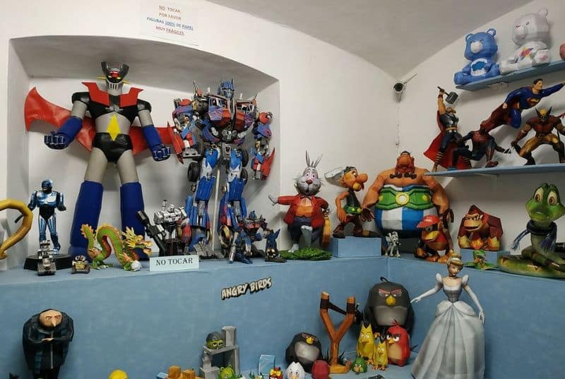 Museo Papercraft en Olivenza (Badajoz)