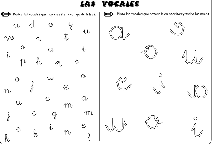 Ejercicios Para Aprender A Escribir Letra Cursiva Ejercicios Para