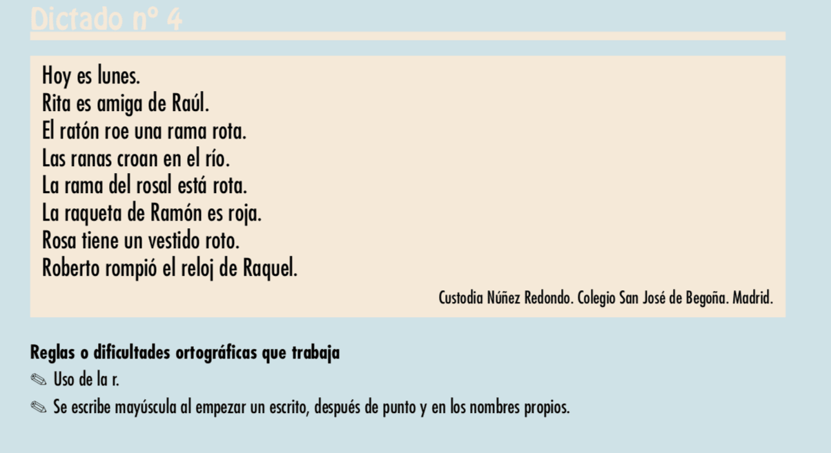 Recursos para hacer dictados en Primaria | EDUCACIÓN 3.0