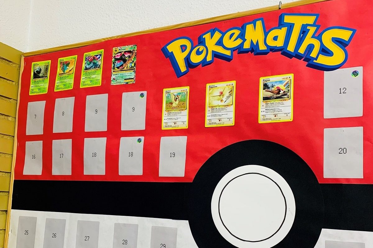 Los Pokémon invaden la clase de Matemáticas Pokemaths