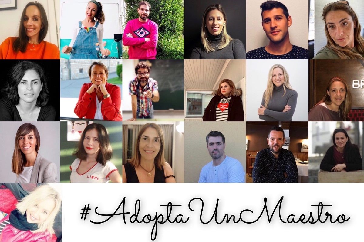 #AdoptaUnMaestro: el movimiento educativo viral en pleno confinamiento Adopta un maestro