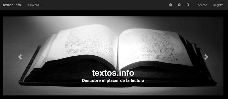 Pagina Web De Textos.info Descargar Libros Gratis