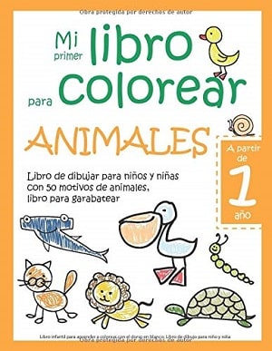 Mi primer libro para colorear ANIMALES