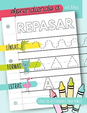 Aprendiendo A Repasar: Libros De Escritura