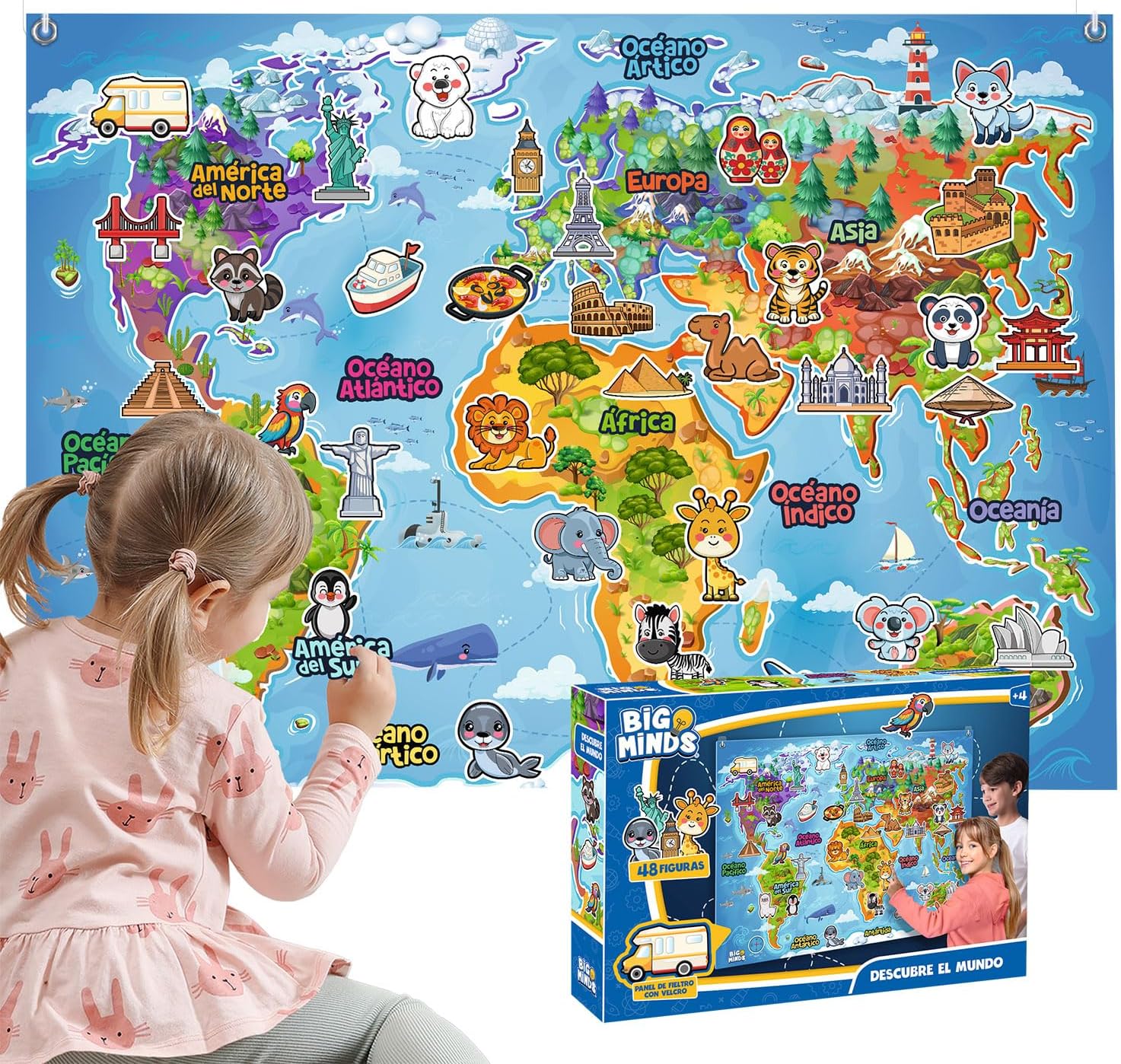 Big Minds juegos para repasar geografía