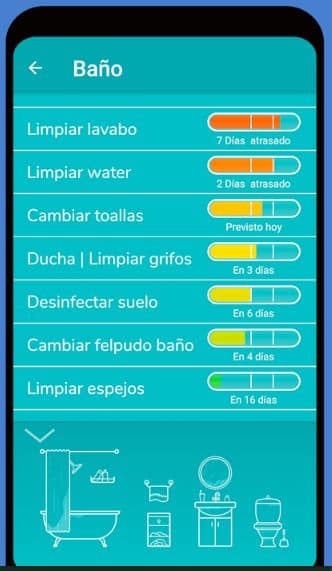 Tody apps gratuitas tareas domésticas