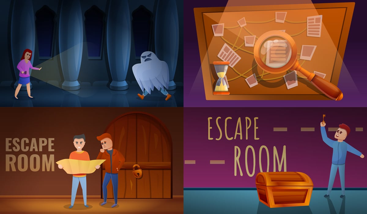 Escape rooms virtuais para descomprimir dentro de casa