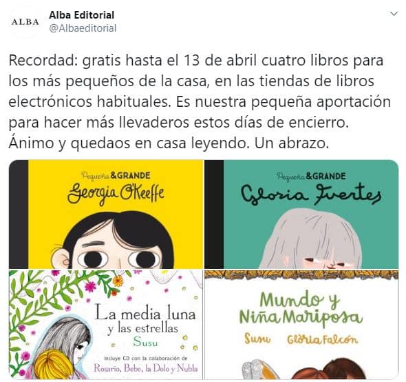 Estas editoriales ofrecen libros gratis en formato digital