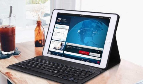 fundas con teclado para ipad