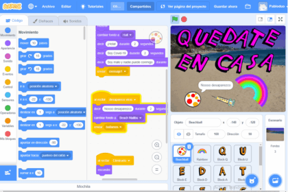 programación con scratch