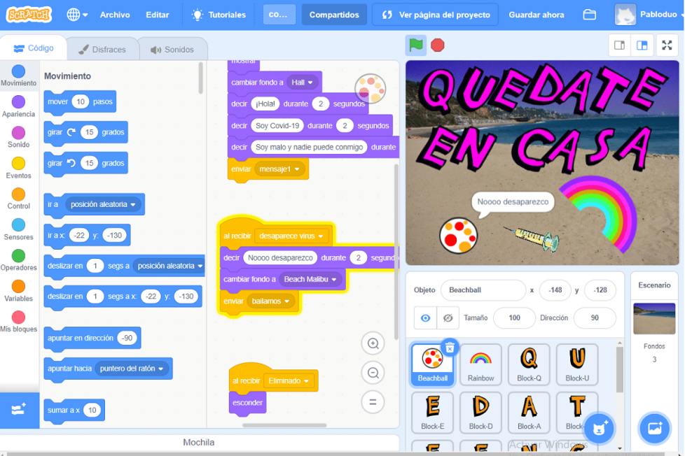 Programación Con Scratch