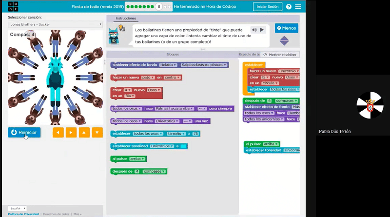 programación con Scratch