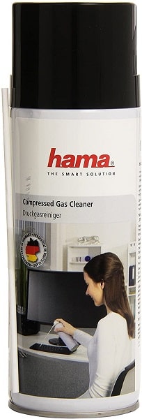 Hama Office-Clean Compressed Gas Cleaner, Limpiador De Teclado