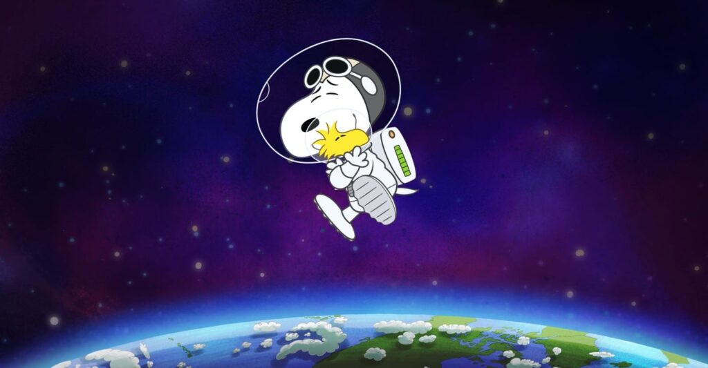 Snoopy en el espacio Apple TV
