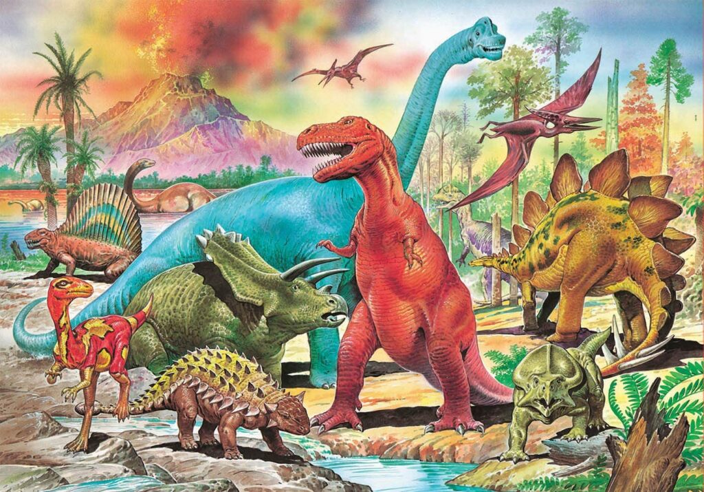 Puzzle dinosaurios 