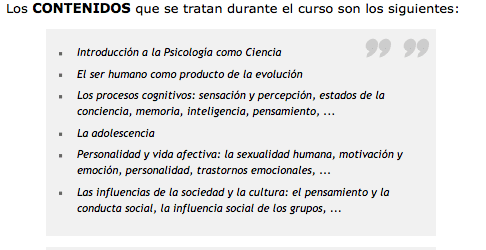 Psicología