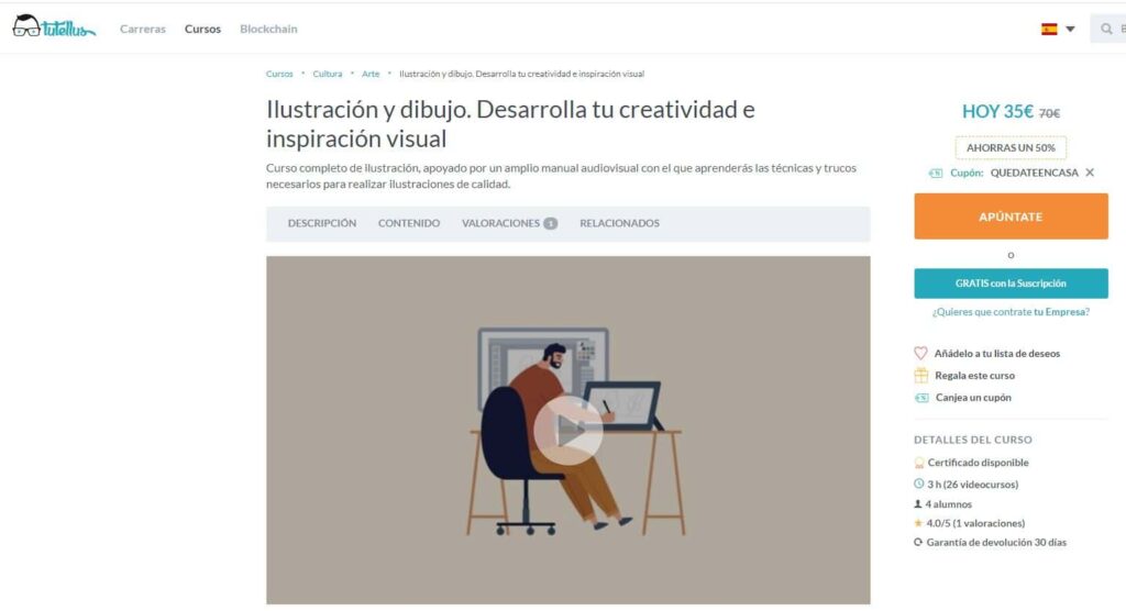 Curso de ilustración y dibujo