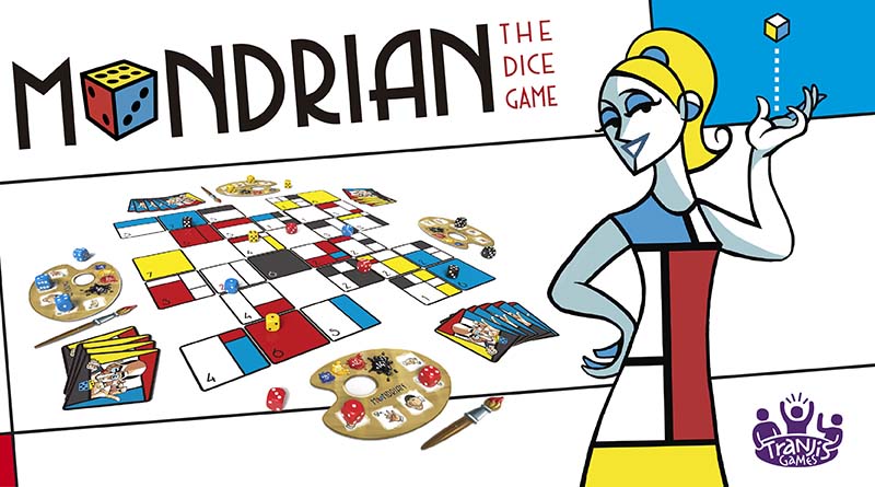 Mondrian juego de mesa