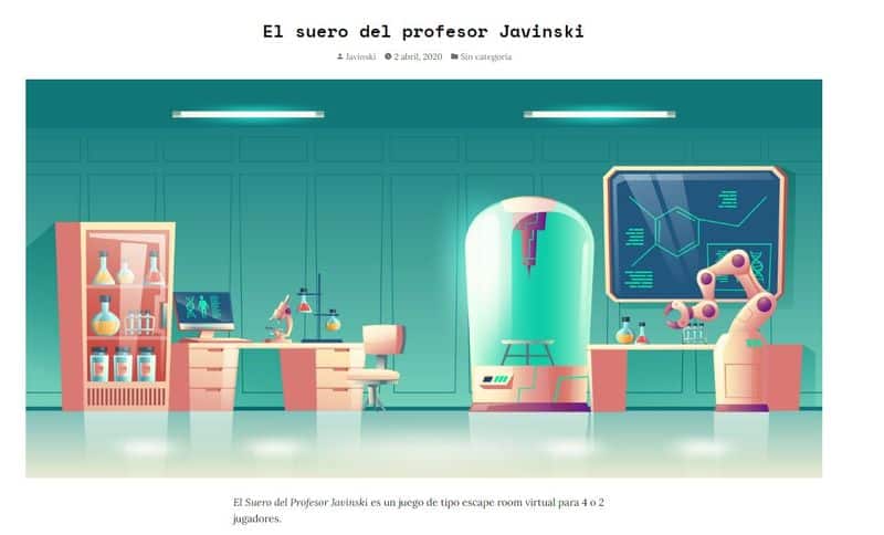 El suero del profesor Javinski