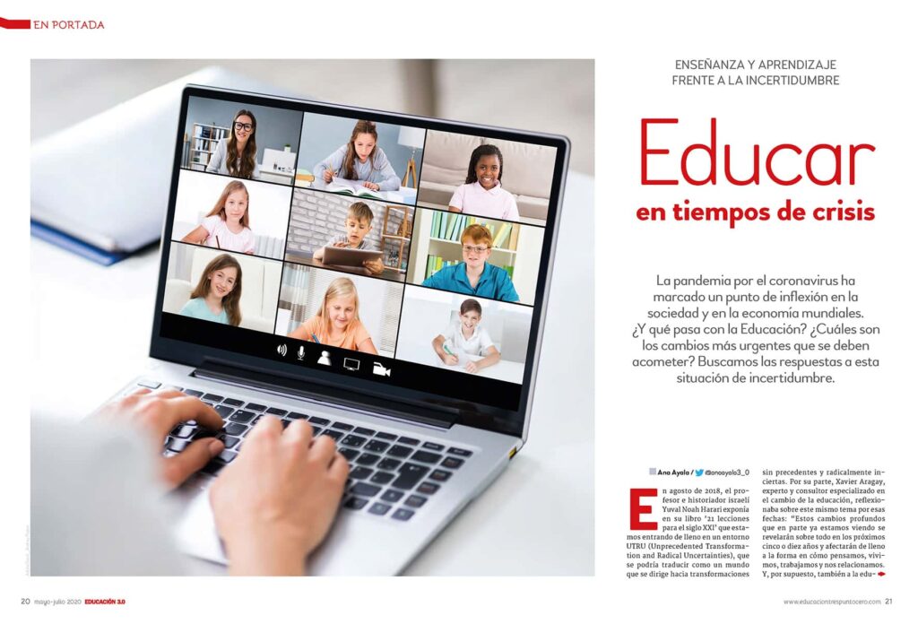 educar en tiempos de crisis revista EDUCACIÓN 3.0